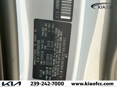 New 2026 Kia Carnival SX image 42