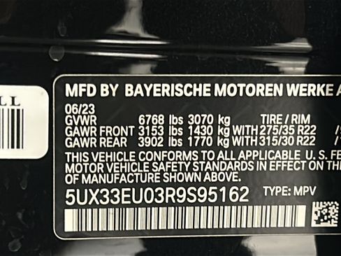Used 2024 BMW X5 M60i AWD/4WD image 32