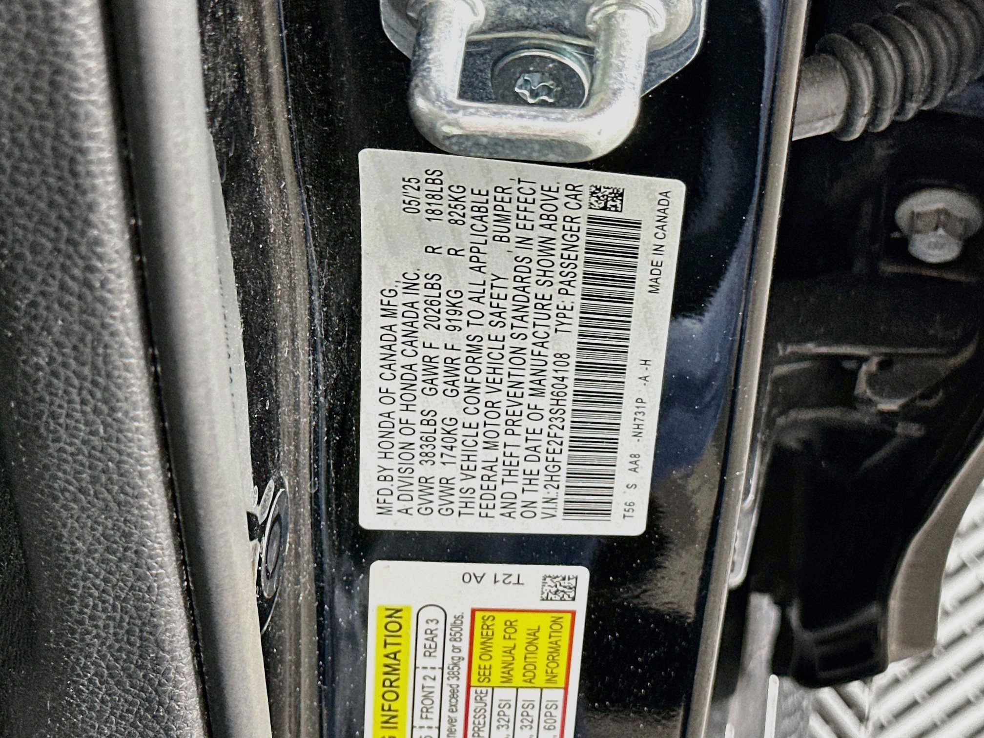 Used 2025 Honda Civic LX image 12