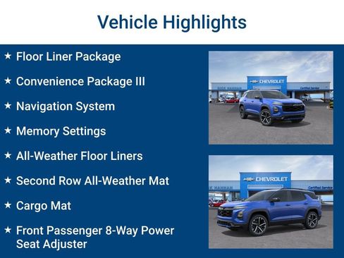 New 2026 Chevrolet Equinox RS w/ Convenience Package III image 3