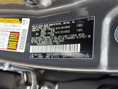 Used 2024 Toyota Highlander Limited AWD/4WD image 49