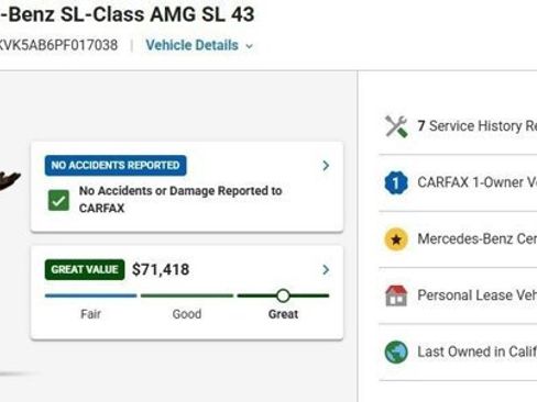 Certified 2023 Mercedes-Benz SL 43 AMG image 3