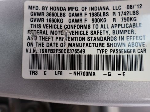 Used 2012 Honda Civic LX image 28