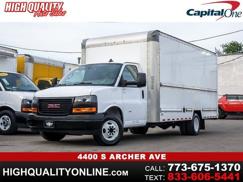 Used 2022 GMC Savana 3500 Extended w/ Power Convenience Package RWD image 1