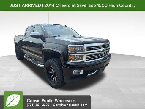 Used 2014 Chevrolet Silverado 1500 High Country w/ High Country Premium Package AWD/4WD image 1