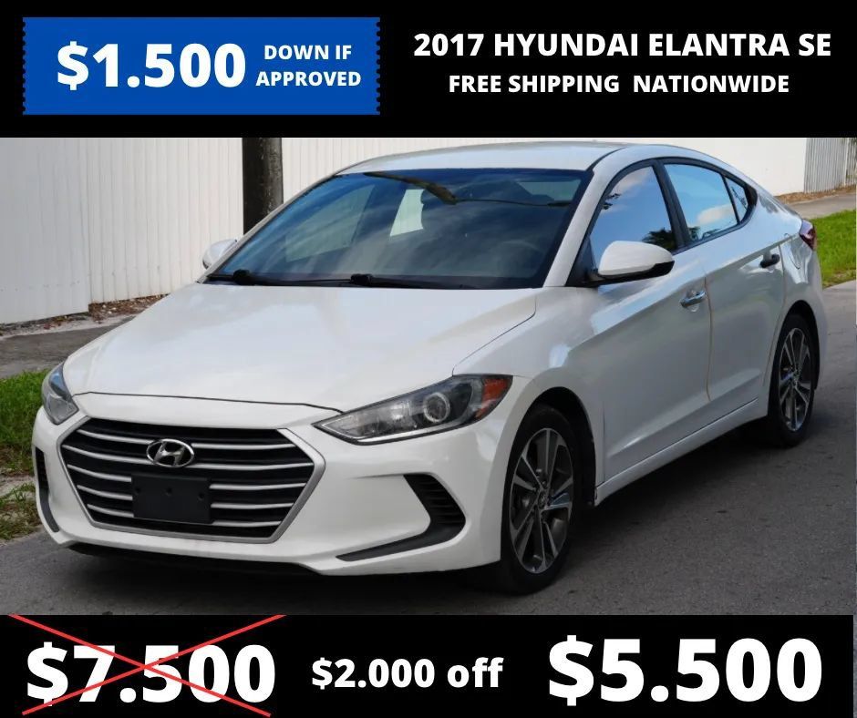 Used 2017 Hyundai Elantra SE FWD image 1