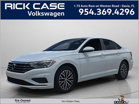 Used 2020 Volkswagen Jetta SE w/ SE Cold Weather Package FWD image 1
