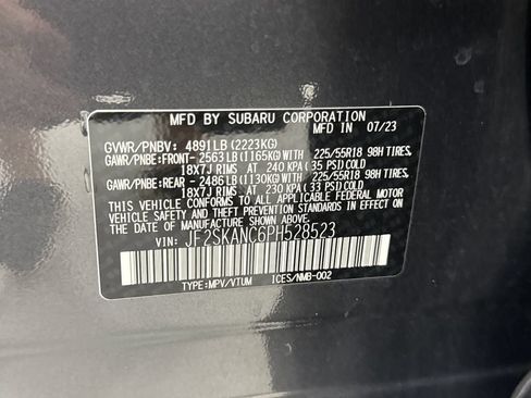 Certified 2023 Subaru Forester Limited AWD/4WD image 26