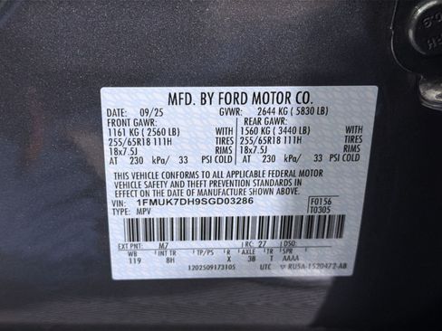 Used 2025 Ford Explorer Active RWD image 39