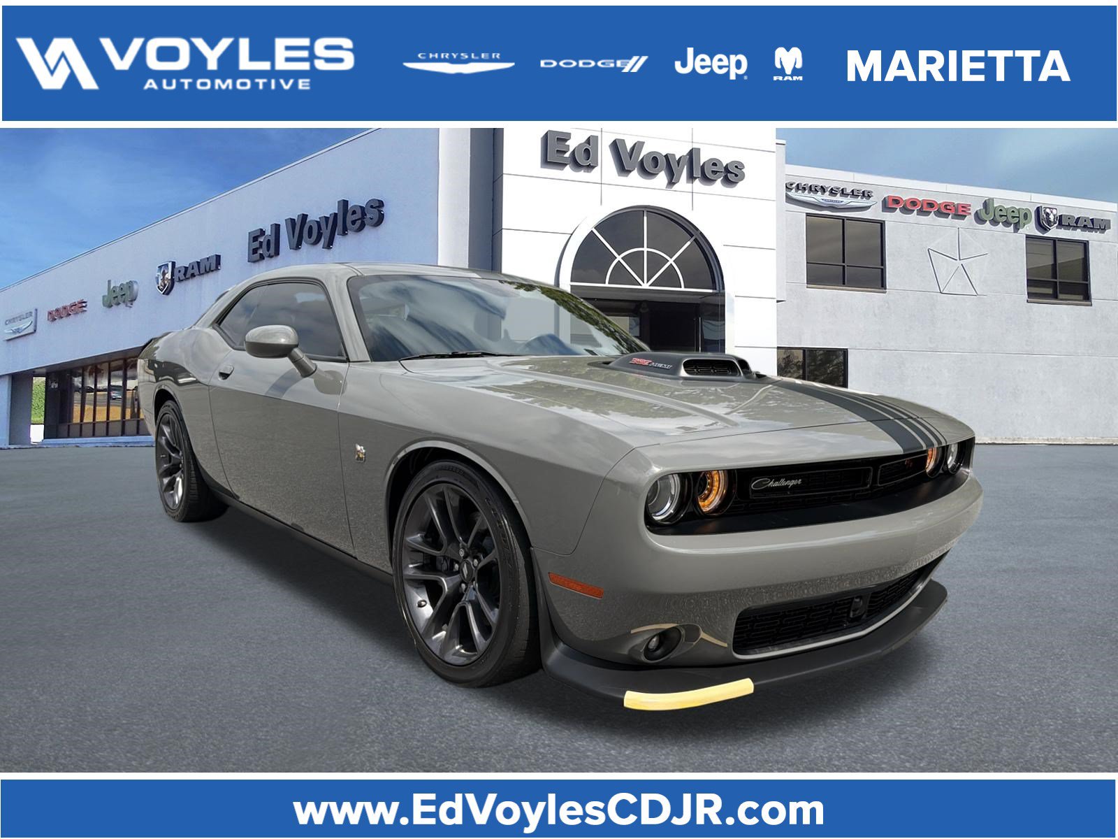 Used 2023 Dodge Challenger R/T Scat Pack w/ Plus Package RWD image 1
