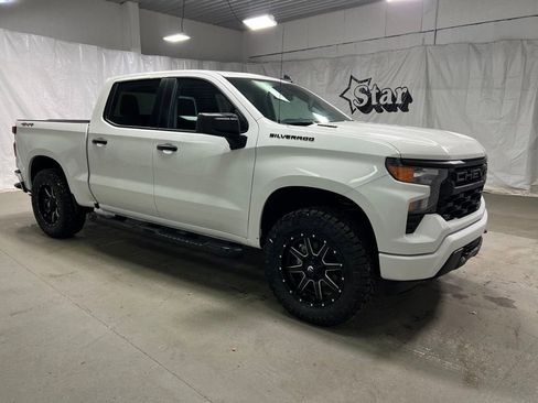 New 2025 Chevrolet Silverado 1500 Custom w/ LPO, Dark Essentials Package image 1