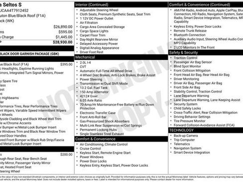 New 2026 Kia Seltos S image 9