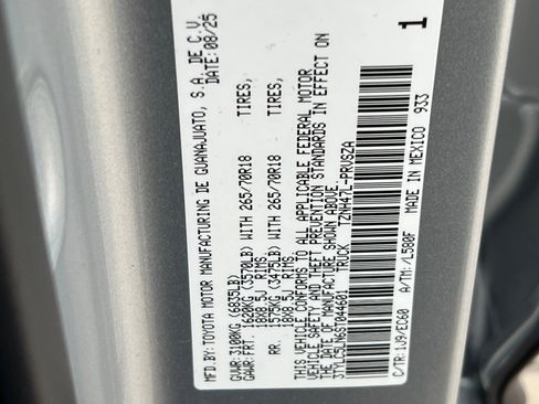 New 2025 Toyota Tacoma Trailhunter image 21