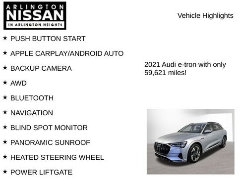 Used 2021 Audi e-tron Premium w/ Convenience Plus Package image 8