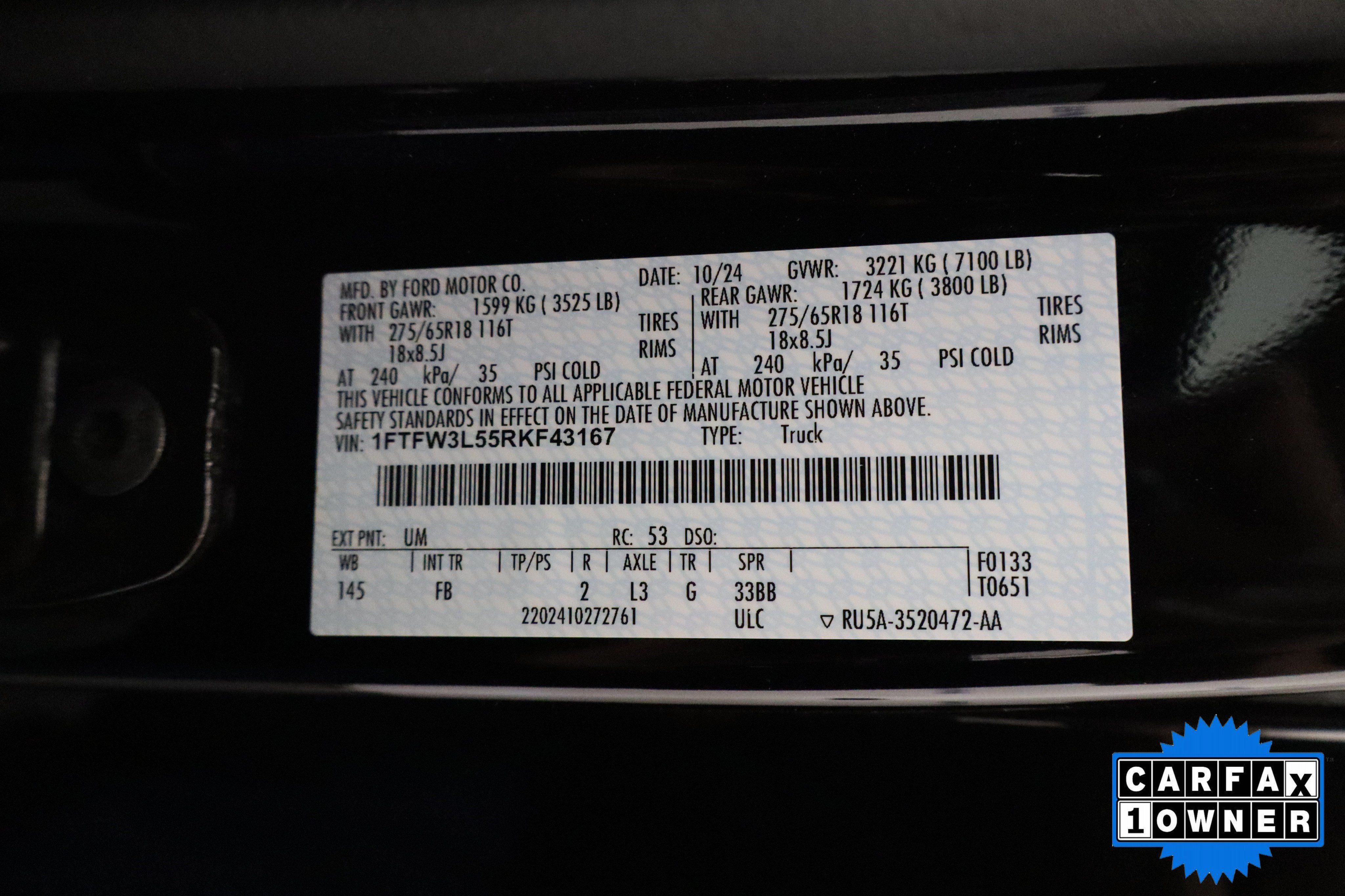 Used 2024 Ford F150 XLT w/ Equipment Group 302A MID AWD/4WD image 37