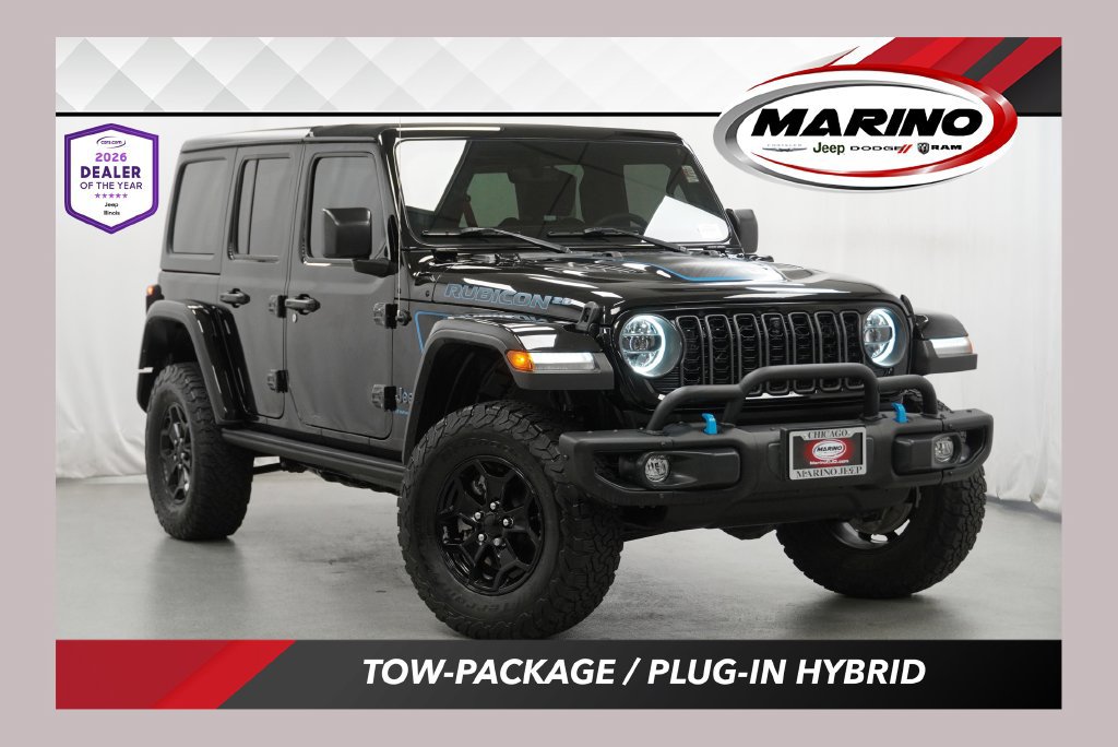 Used 2023 Jeep Wrangler Unlimited Rubicon 4xe AWD/4WD image 1