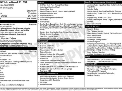 Used 2016 GMC Yukon XL Denali w/ Open Road Package RWD image 22