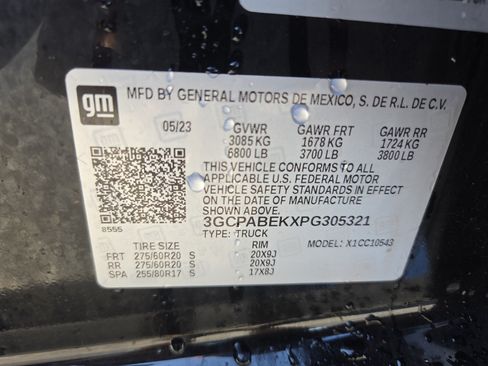 Certified 2023 Chevrolet Silverado 1500 Custom RWD image 20