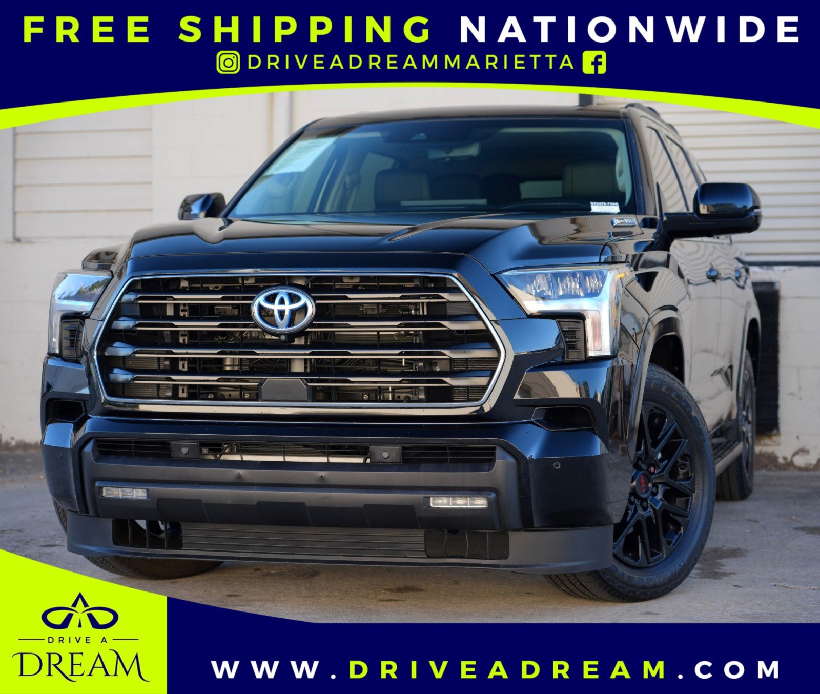 Used 2024 Toyota Sequoia SR5 w/ SR5 Premium Package AWD/4WD image 1