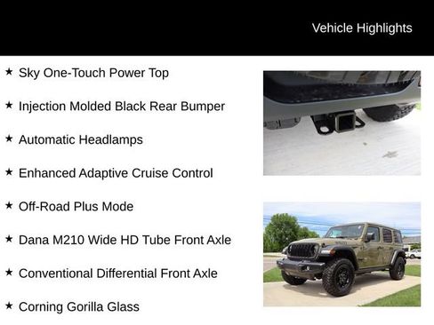New 2026 Jeep Wrangler Unlimited Sport AWD/4WD image 6