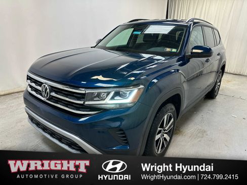 Used 2022 Volkswagen Atlas SE AWD/4WD image 3