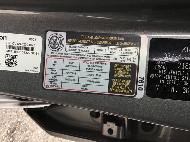 Used 2024 Kia Forte LXS w/ LXS Technology Package FWD image 29