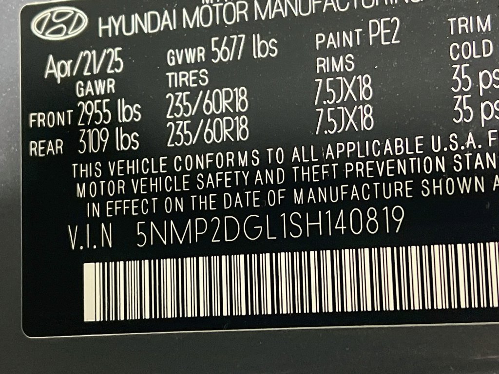 Used 2025 Hyundai Santa Fe SEL AWD/4WD image 29
