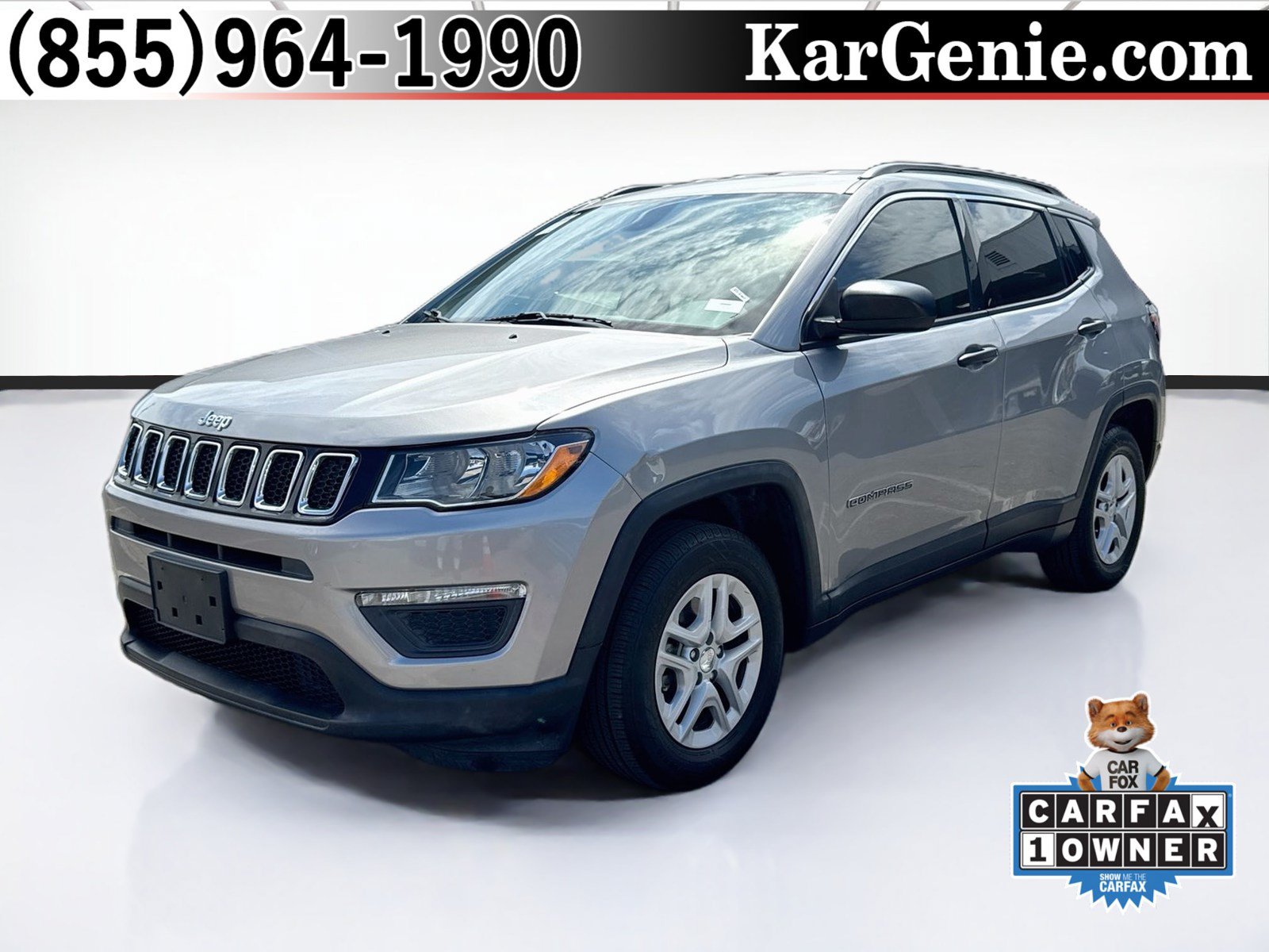 Used 2020 Jeep Compass Sport FWD image 1