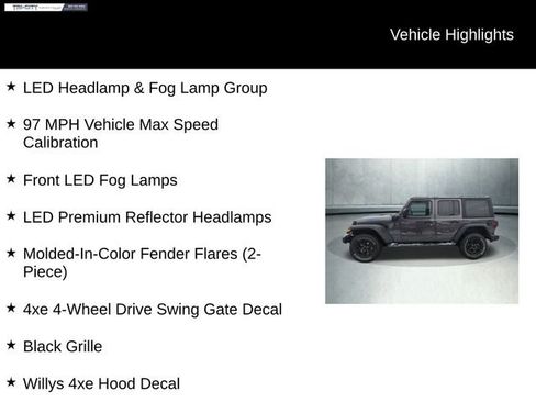 Used 2023 Jeep Wrangler Willys 4xe w/ Cold Weather Group image 29