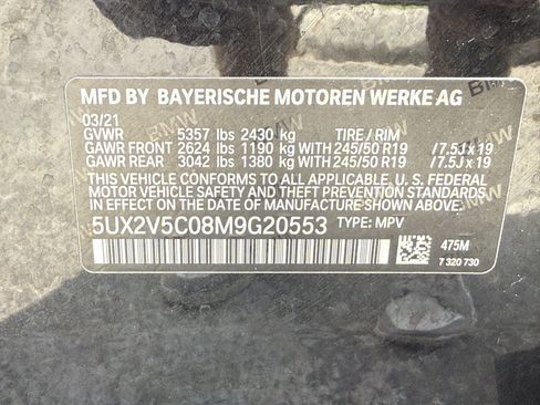 Used 2021 BMW X4 M40i w/ Executive Package AWD/4WD image 34