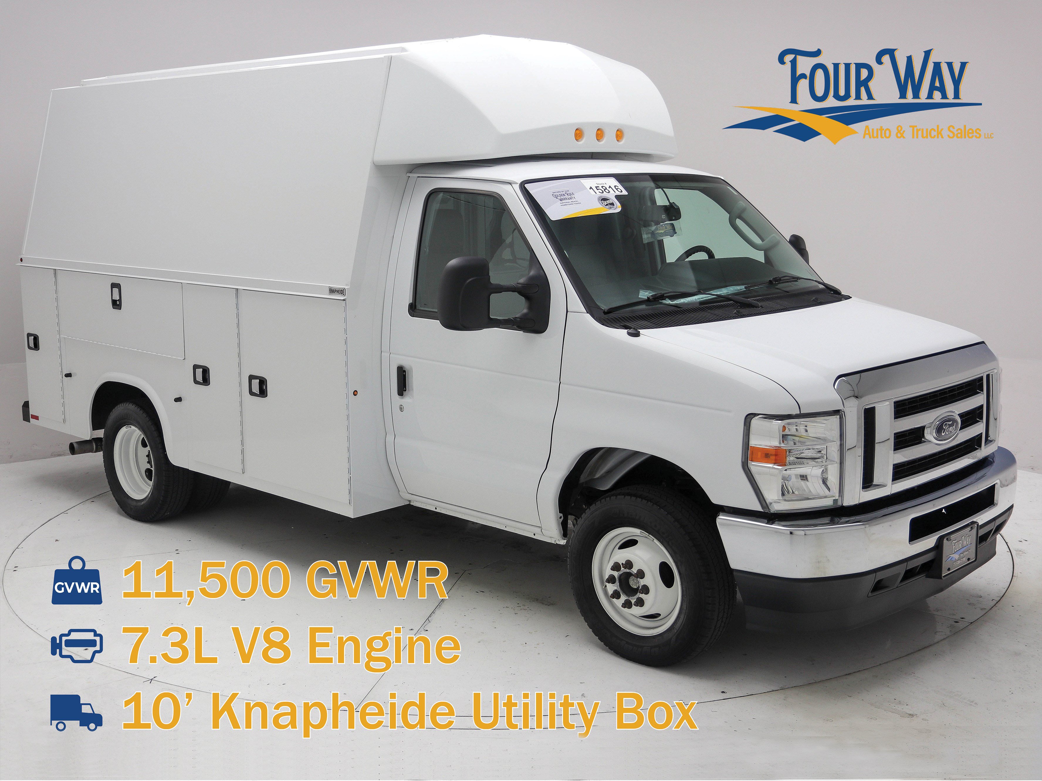 Used 2024 Ford E-350 and Econoline 350 Super Duty w/ Power Windows & Locks Group RWD image 1