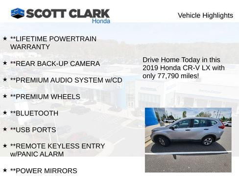 Used 2019 Honda CR-V LX image 3