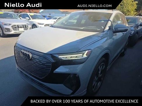 Used 2023 Audi Q4 e-tron Prestige w/ Black Optic Package AWD/4WD image 1