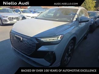 Used 2023 Audi Q4 e-tron Prestige w/ Black Optic Package AWD/4WD video 1