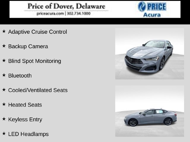 Certified 2025 Acura TLX w/ A-SPEC Package AWD/4WD image 2