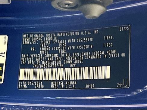 Used 2025 Toyota Corolla Cross AWD Hybrid w/ Convenience Package image 34