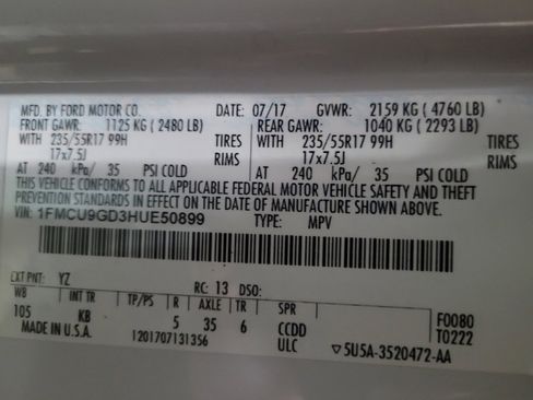 Used 2017 Ford Escape SE w/ Equipment Group 201A AWD/4WD image 33