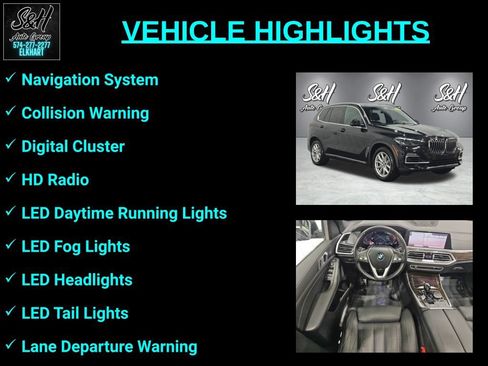 Used 2021 BMW X5 xDrive40i w/ Premium Package 2 AWD/4WD image 3