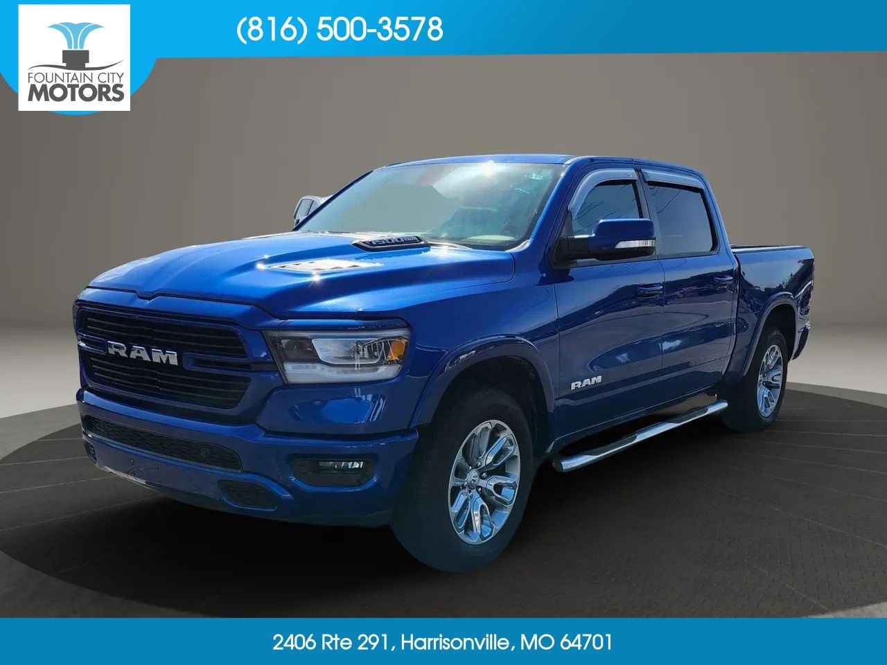 Used 2019 RAM 1500 Laramie w/ Sport Appearance Package AWD/4WD image 1