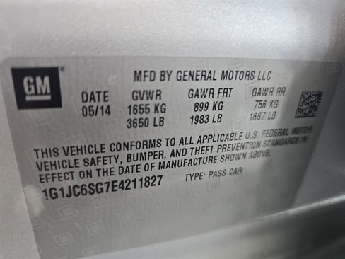 Used 2014 Chevrolet Sonic LT image 28