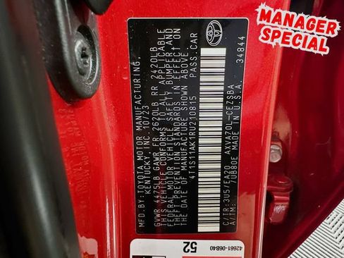 Certified 2024 Toyota Camry SE w/ Cold Weather Package FWD image 28