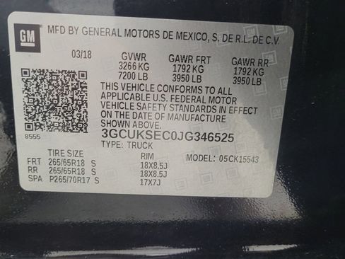 Used 2018 Chevrolet Silverado 1500 LTZ Z71 w/ Midnight Edition image 33