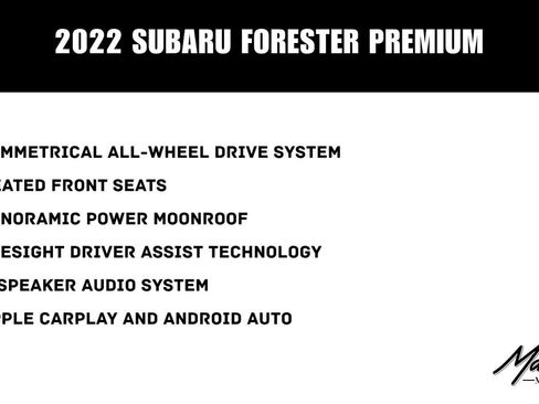 Used 2022 Subaru Forester Premium AWD/4WD image 2