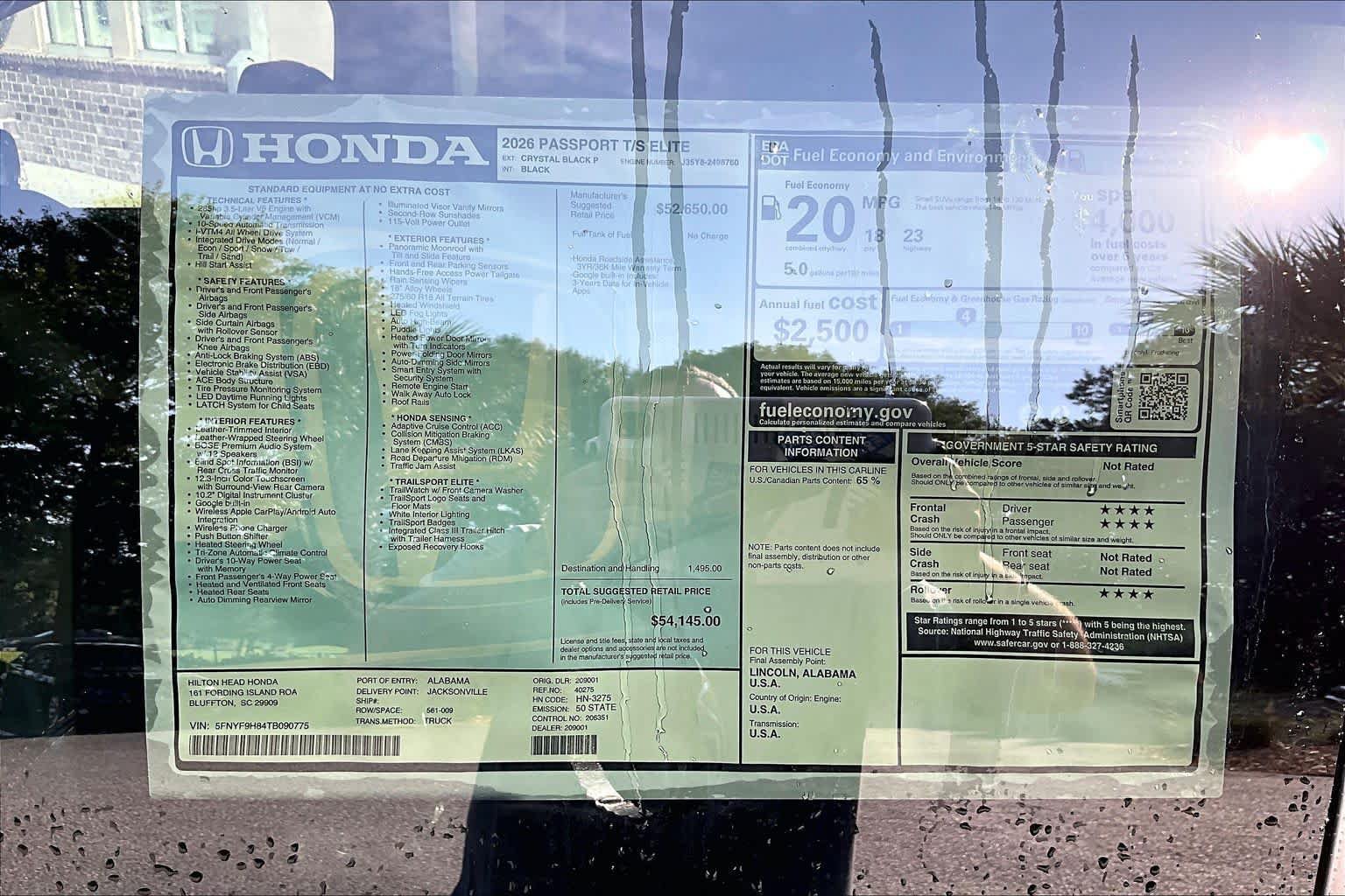 New 2026 Honda Passport TrailSport Elite image 18