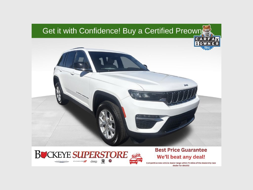 Used 2023 Jeep Grand Cherokee Limited AWD/4WD 360° Tour