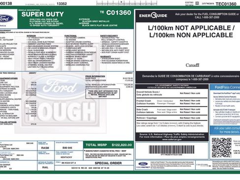 Used 2026 Ford F250 Platinum AWD/4WD image 90