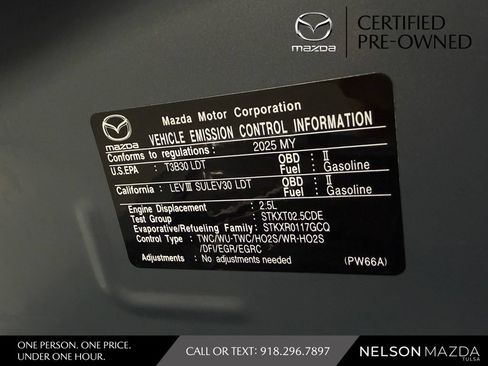 Certified 2025 MAZDA CX-5 Carbon Edition AWD/4WD image 51