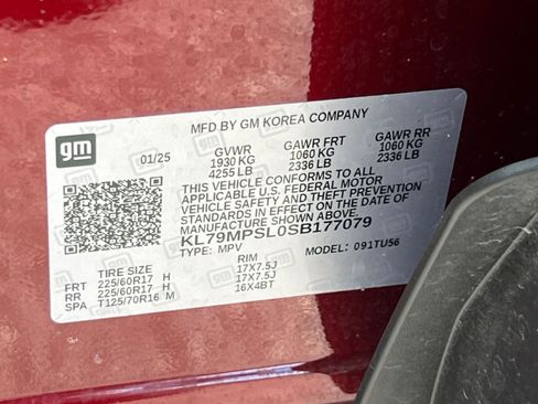 Used 2025 Chevrolet TrailBlazer LT image 22