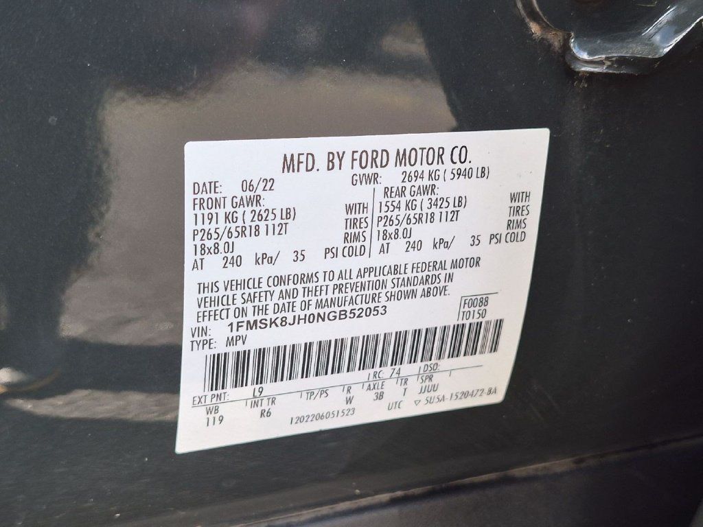 Certified 2022 Ford Explorer Timberline AWD/4WD image 32