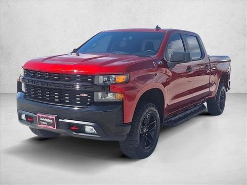Used 2021 Chevrolet Silverado 1500 Custom Trail Boss AWD/4WD image 1